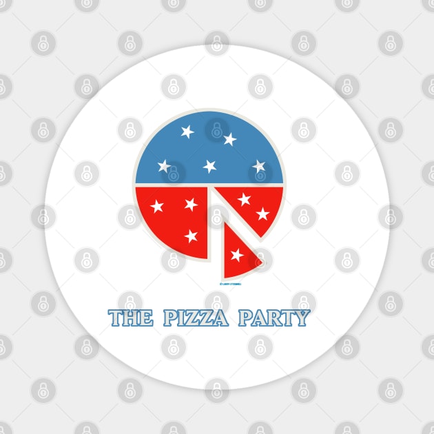 The Pizza Party Magnet by FanboyMuseum